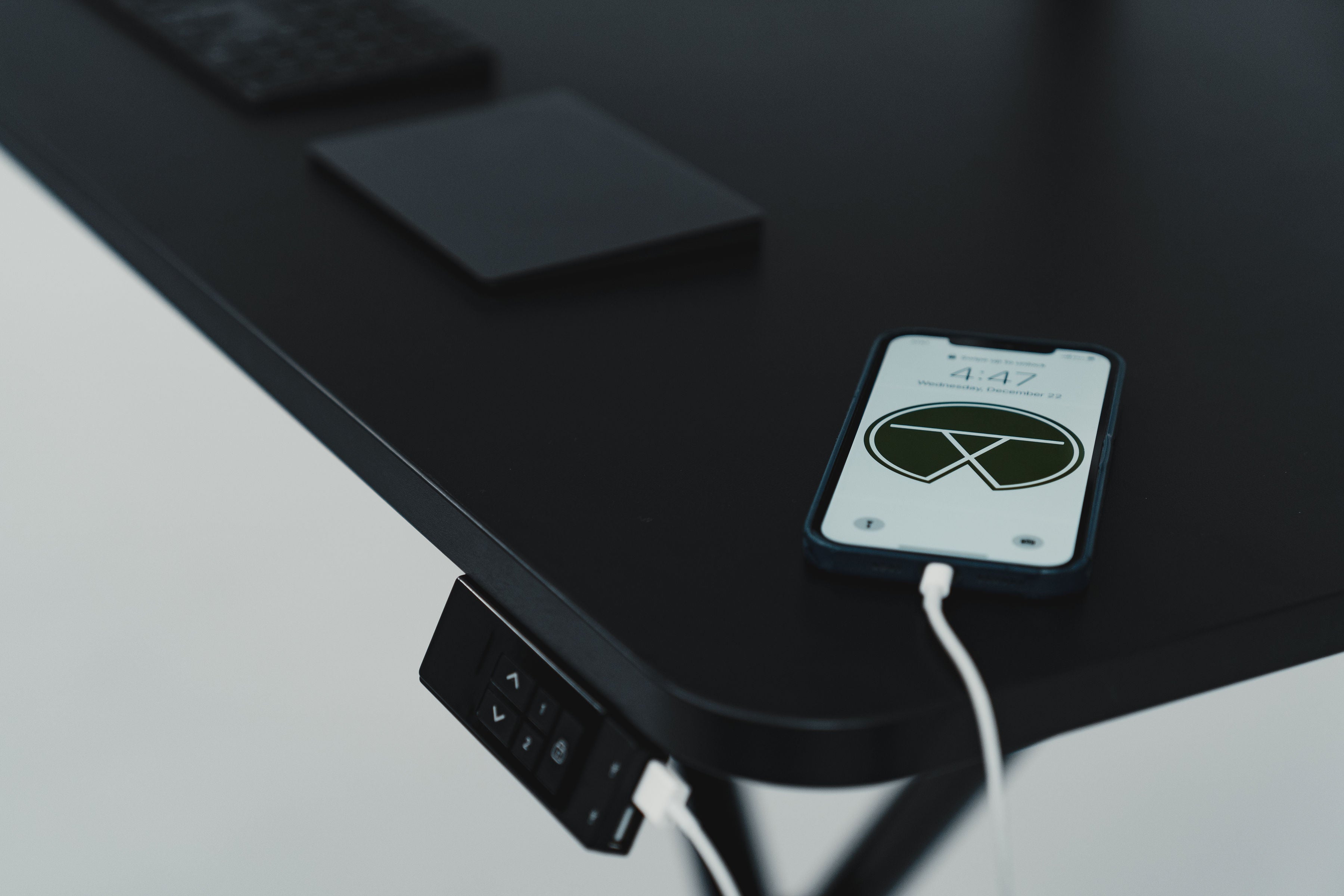 Lillipad Electric Floor to Stand Desk — Fully Assembled