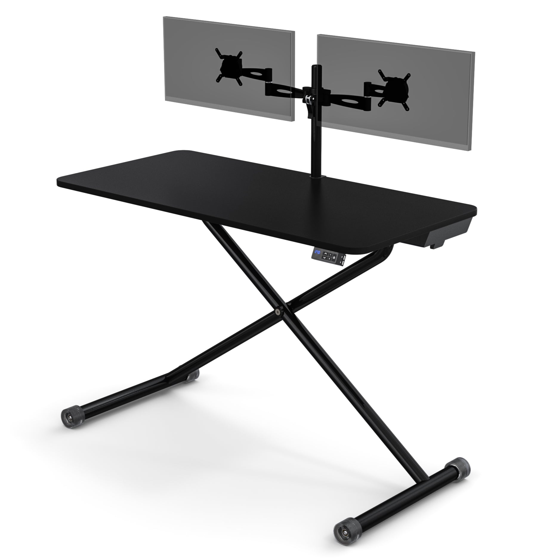 Lillipad Electric Floor to Stand Desk — Fully Assembled