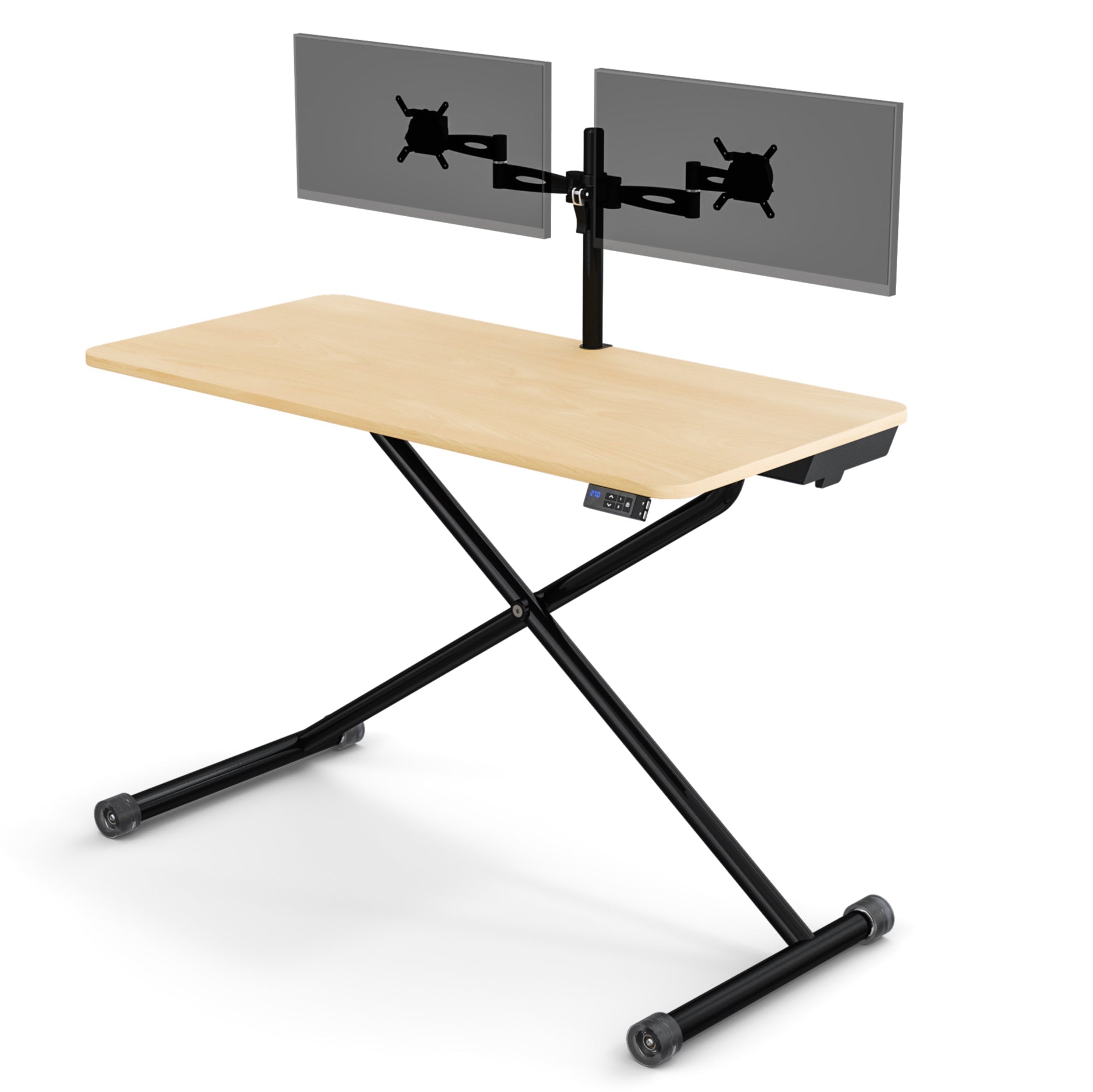 Lillipad Electric Floor to Stand Desk — Fully Assembled