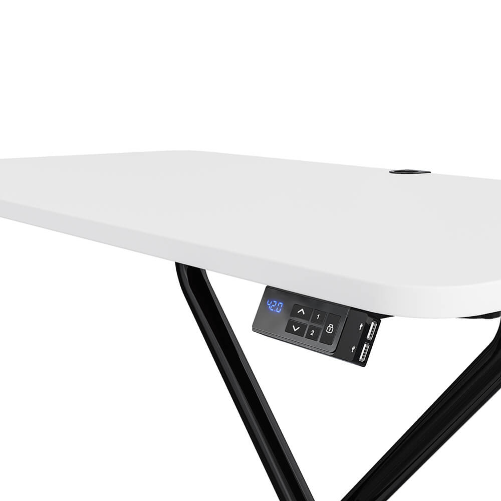 Lillipad Electric Floor to Stand Desk — Fully Assembled