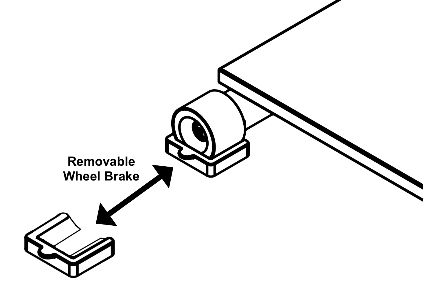Removable Wheel Brake