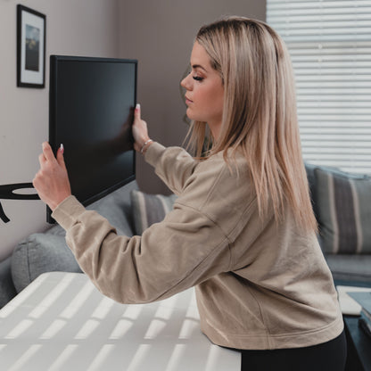 Dual Monitor Arm for Lillipad Workstation